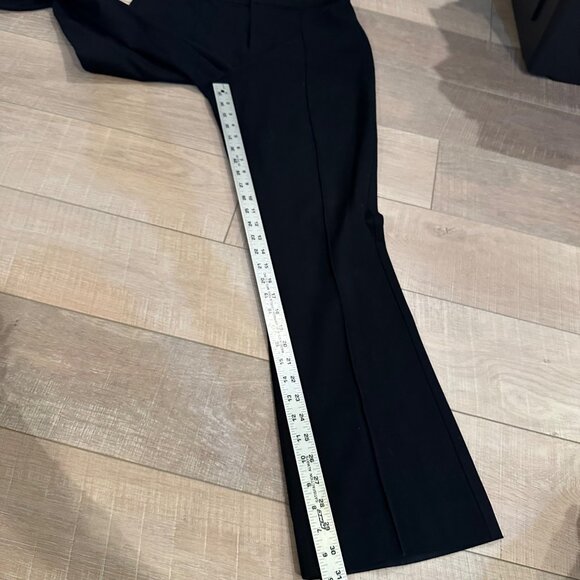 GAP WOMENS 14 TALL BLACK BOOTCUT CHINO PANTS - Picture 3 of 8